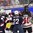 PLYMOUTH, MICHIGAN - APRIL 6: Team U.S.A's Hilary Knight #21, Monique Lamoureux #7, and Kacey Bellamy #22 scrum infront of their net with Canada's Blayre Turnbull #40, Bailey Bram #17 and Jocelyne Larocque #3 during the gold medal game at the 2017 IIHF Ice Hockey Women's World Championship. (Photo by Minas Panagiotakis/HHOF-IIHF Images)
